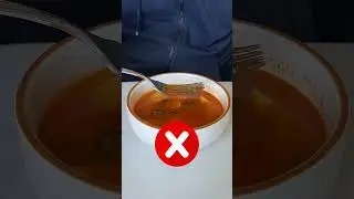 Как правильно есть суп