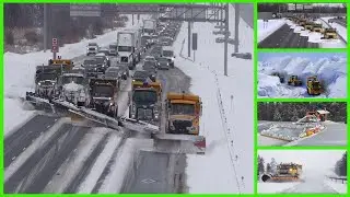 Snow Plowing Machine - Wonderful Snow Removal Machines In Action-Best Compilation Video For 2021