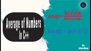 C Program to Calculate Total andAverage of Numbers | Programming | C++ for beginners | CodeCoat