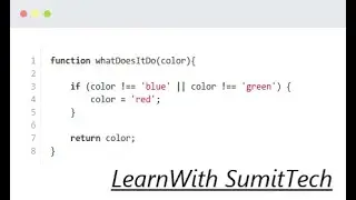 Typescript Function | Custom Function in TS | Function With Return type
