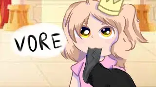 👑•°•Gacha vore//Гача воре (Belly animation) [[WITH DIGESTION]•°•👑 #gacha #gachaclub #vore #gachavore