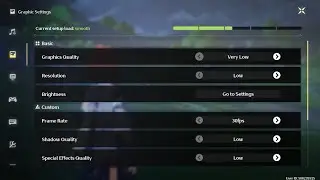 My Mobile Settings in Wuthering Waves