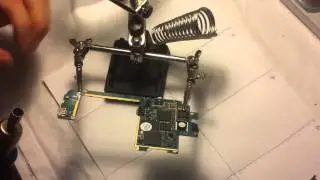 003 The Galaxy S2 Microphone replacement using soldering