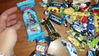 ОБЗОР НОВОГОДНЕГО КУЛЬКА КОНФЕТ