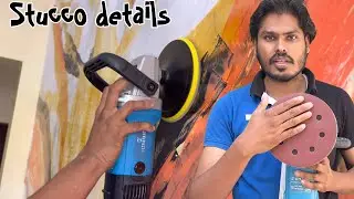 How to sandering Venetian stucco marbled
