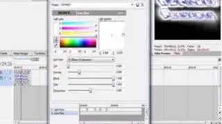How to add cool effects to your text sony vegas 7