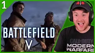 Royal Marine Plays BATTLEFIELD 5 For The First Time Part 1! (PLUS COLD WAR GIVEAWAY!)