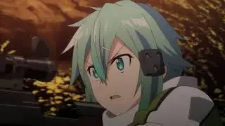 Sword Art Online ll   Кирито режет пули лазерным мечом
