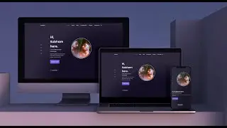 Personal Portfolio Website Using HTML CSS And JavaScript  | Dark/Light Mode Button