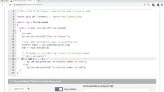 Java programming: Determine if an integer is even or odd