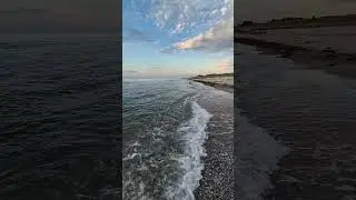 Swimming in the ocean, beautiful evening ✨️ 🏊‍♀️🌙🩵 #beautiful #ocean #swimming