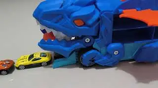 megarex eats cars hot wheels