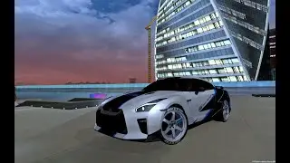 Nissan GTR 35 в вениле radio province