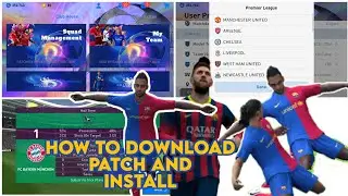 How To Download PATCH For PES 2021 MOBILE Easily  and USE IT || NEW UPDATE PATCH PES 2021