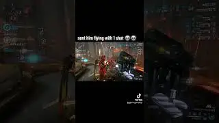 sent him into the void with that shot 🤣 #warframe #gaming #warframegameplay