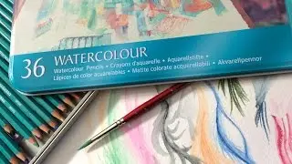 Derwent Watercolor Pencils Demonstration and Review