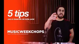 🥁Clases de Doble Pedal 🥁 - 5 Tips para el desarrollo del doble pedal - Vincent. Zbinden