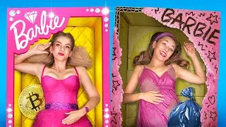 Rich Barbie vs Broke Barbie