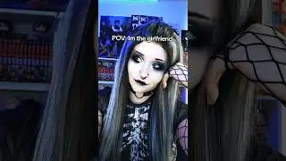It's a hard job but someone gotta bare the cross 🖤 #emogirl #emo #goth #emomakeup #alternative #alt