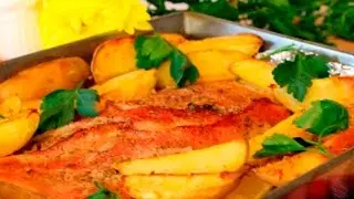 Как приготовить мясной рулет с яйцом, зеленью и ароматным картофелем