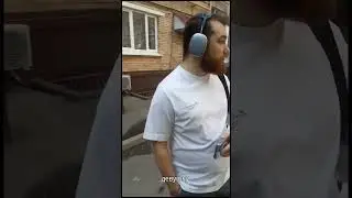 Руский издевается над водителем киргизом. Москва.