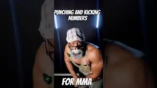 BASIC MMA: PUNCH AND KICK NUMBERING SYSTEM 1-10 |STRIKING| #motivation #foryou #mma
