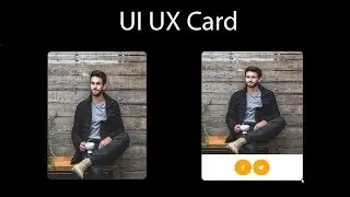 UI UX Card with Animation