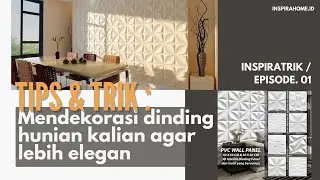 Tips dan trik mempercantik tembok rumah agar terlihat mewah dan elegan! Disertai link pembelian