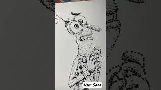 Эмоция Страх #головоломка #эмоция #drawing #speedpaint #art #персонаж