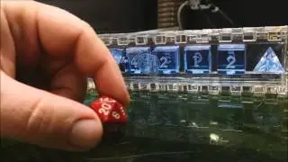 Machined Optically Clear Acrylic Dice