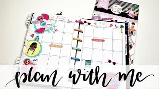 PLAN WITH ME Mini Happy Planner Journal July Gratitude Spread