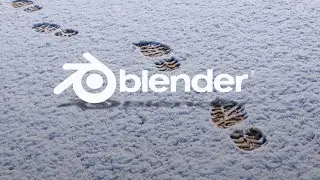 Blender 3D Easy Footprints Tutorial