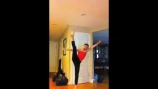 how to do a leg lift in gymnastics or dance