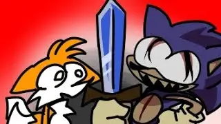 Sonic.wav gets his first kill ( sonic.exe animation )