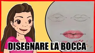 Come disegnare e colorare LA BOCCA || TUTORIAL
