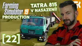 TATRA 815 V NASAZENÍ! | Farming Simulator 19 Production #22