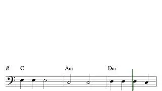 How to play Bingo | Cello sheet music