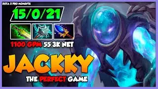 JACKY - 1100 GPM Arc Warden 35 min FULL build - Dota 2 Pro Moments