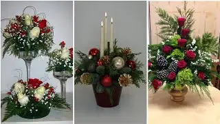 Christmas Flowers Centerpieces Ideas/Latest Centerpieces Designs