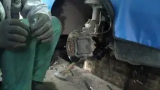 MAZDA FAMILIA замена шруса и салентблоков