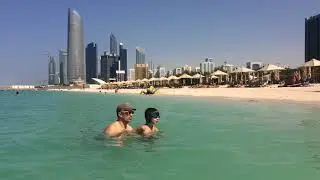 МиниБандит Макар прыгает в воды Персидского залива