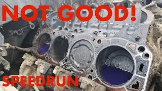 Will This SEIZED Small Block Finally Turn Over? *Speed Run Tear-Down Ford 351 Windsor*