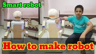 how to make robot | How to make voice command robot | how to make robot by cardboard | Make robot |