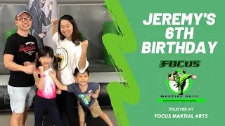 Focus Martial Arts Brisbane - Jeremy's 6th Birthday