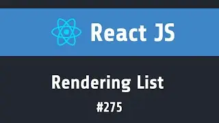275 React Map function to render list | React JS Tutorial | Coding React Hindi Tutorials