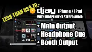 Transform a Standard iPhone into a Complete DJ Setup w Multi Channel Stereo Output for Under US$ 70!