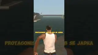 UNDERWATER VS PROTAGONIST in Gta game evolution #gta #noilyt
