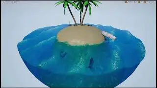 Stylized Island WIP - Water