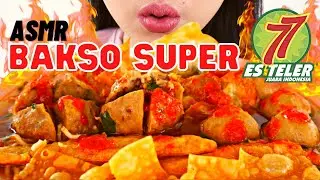 LEGENDARIS!❇️ ASMR BAKSO SUPER ES TELER 77 | ASMR INDONESIA