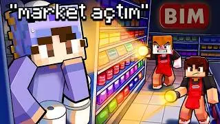 FAKİRLERE Özel Minecraft Sunucusunda MARKET AÇTIM